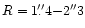 $R=1\farcs 4 {-}2\arcsec 3$
