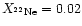 $X_{{\rm ^{22}Ne}} = 0.02$