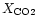 $X_{{\rm CO}{\footnotesize 2}}$