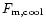 $F_{\rm m,cool}$
