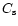 $C_{\rm s}$