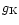 $g_{\rm K}$