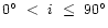 $0\degr~<~i~\le~90\degr$