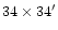 $34\times34\mbox{\arcmin}$