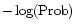 $-\log({\rm Prob})$