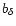 $b_\delta$