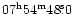 $\rm07^h54^m48\fs0 $