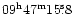 $\rm09^h47^m15\fs8 $