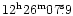 $\rm 12^h26^m07\fs9 $