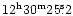 $\rm 12^h30^m25\fs2 $