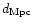$d_{\rm Mpc}$