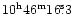 $\rm 10^h46^m16\fs3$