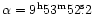 $\alpha=\rm 9^h53^m52\fs 2$