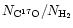 $N_{{\rm C^{17}O}}/N_{\rm H_{2}}$