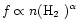 $f\propto n(\hbox{$\rm H_{2}$ })^{\alpha}$