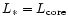 $L_* = L_{\rm core}$