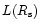 $L(R_{\rm s})$