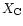 $X_{\rm C}$