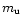$m_{\rm u}$