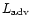 $L_{\rm adv}$
