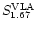 $S_{1.67}^{\rm VLA}$
