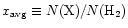 $x_{{\rm avg}} \equiv N({\rm X})/ N({\rm H}_{2})$