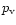 $p_{\rm v}$