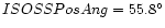 $ISOSS PosAng=55.8^{\circ}$