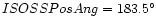 $ISOSS PosAng=183.5^{\circ}$
