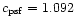 $c_{{\rm psf}}=1.092$