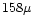 $158\mu$