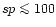 $\Tsub sp\la 100$