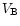 $V_{\rm B}$