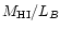 $M_{\rm HI}/L_B$