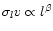 \( \sigma _{l}v\propto l^{\beta } \)