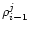$\rho ^{j}_{i-1}$