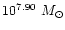 $10^{7.90}~M_\odot$
