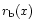 $r_{\rm b}(x)$