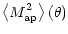 $\displaystyle \left\langle M_{\rm ap}^2 \right\rangle(\theta)$