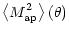 $\displaystyle %
\left\langle M_{\rm ap}^2 \right\rangle(\theta)$