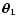 $\vec\theta_1$