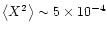 $\left\langle X^2 \right\rangle\sim 5\times 10^{-4}$
