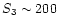 $S_3\sim 200$