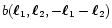 $b(\vec\ell_1,\vec\ell_2,-\vec\ell_1-\vec\ell_2)$