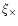 $\xi_\times$