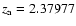 $z_{\rm a} = 2.37977$