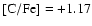 $\rm [C/Fe]=+1.17$
