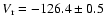 $V_{\rm r}=
-126.4\pm0.5$