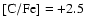 $\rm [C/Fe] =+2.5$
