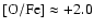 $\rm [O/Fe] \approx +2.0$